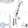 Ideal Standard Vectis Basin Mixer Tap Spare Parts